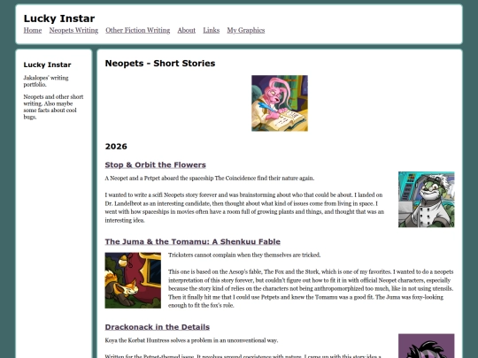 neopets_stories screenshot
