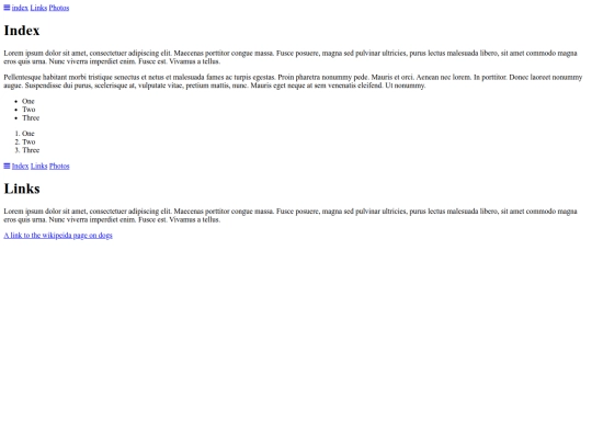 index screenshot