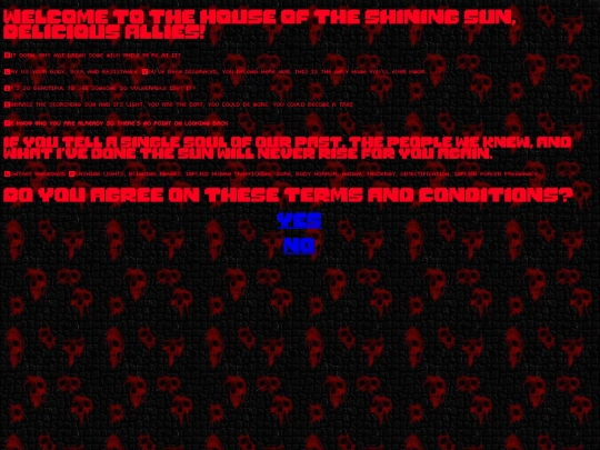 Welcome screenshot