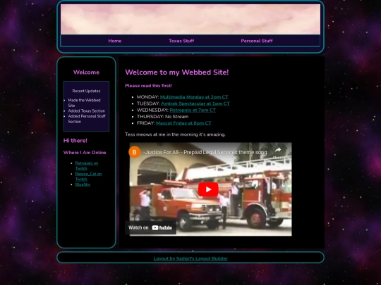nlayout screenshot