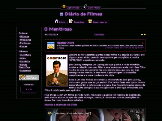 movies/o-mentiroso/o-mentiroso screenshot