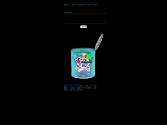 contact screenshot
