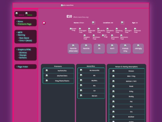 pronounpage screenshot