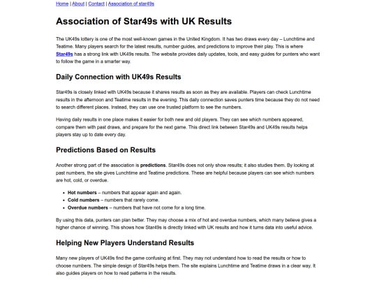 association-of-star49s-with-uk-49s-results screenshot