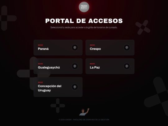 uader/horariosuaderfcg screenshot