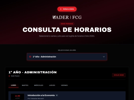 uader/parana screenshot