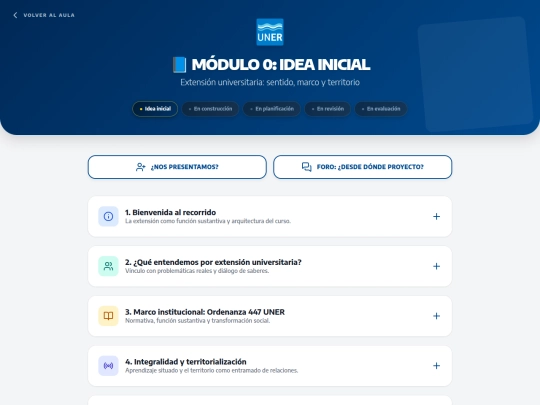uner/modulo0 screenshot