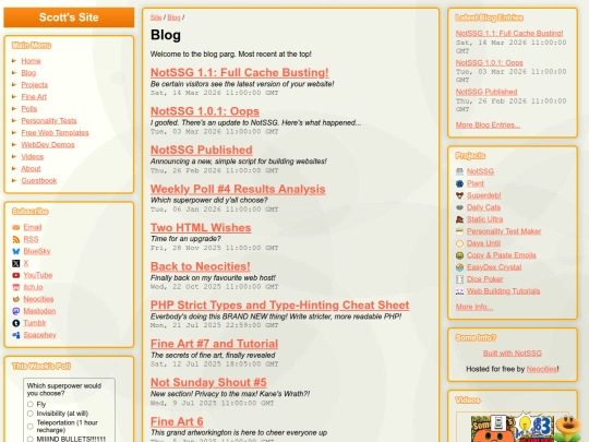 blog screenshot