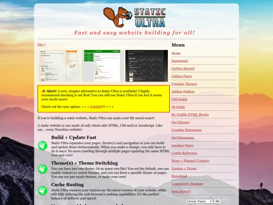 static-ultra screenshot