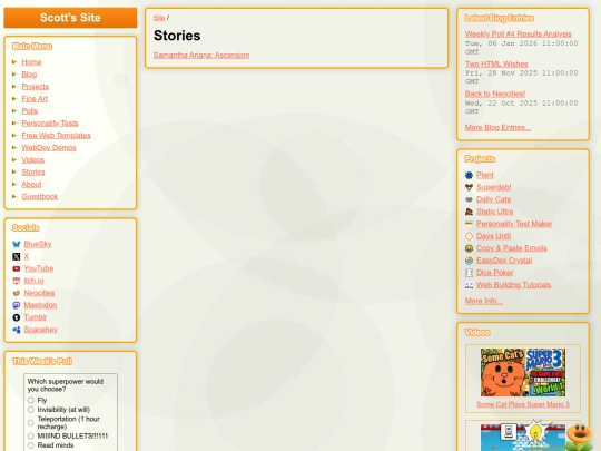 stories screenshot