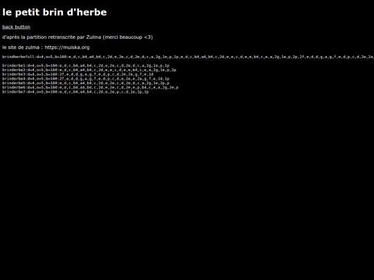 rtttl/brindherbe screenshot
