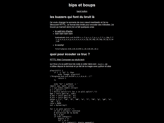 rtttl screenshot