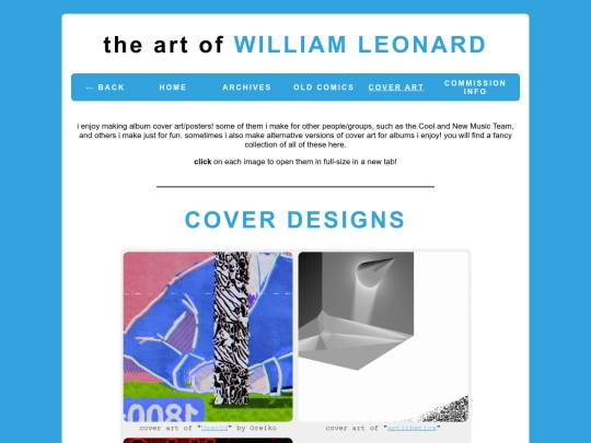 art/covers screenshot