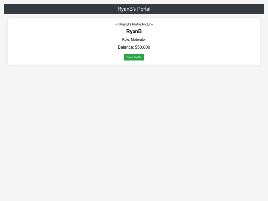 Portals/RyanBPortal screenshot