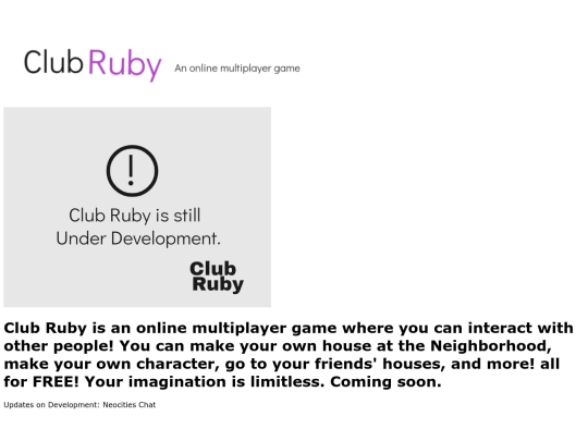 ClubRuby screenshot