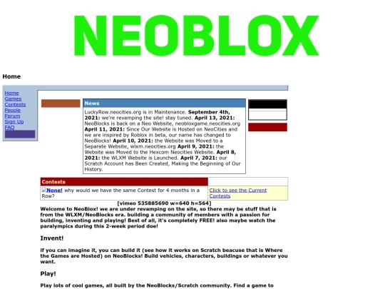Nblxmaintenance screenshot
