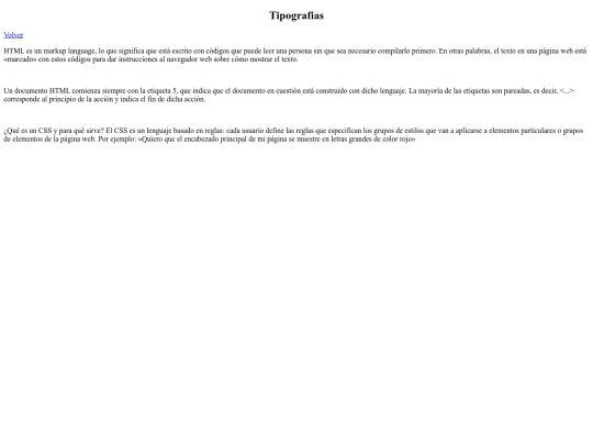 tipografias screenshot