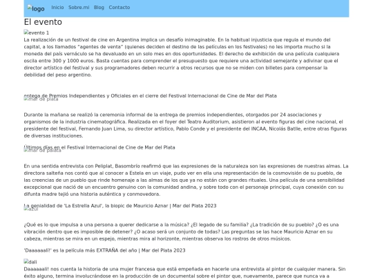 blog screenshot