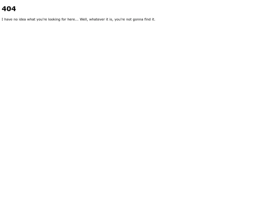 not_found screenshot