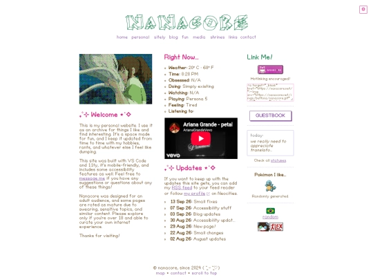 index screenshot