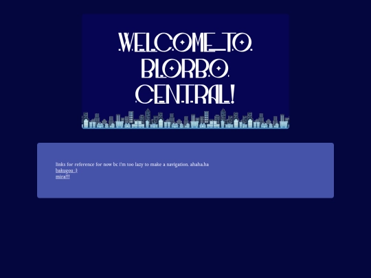 blorbocentral screenshot