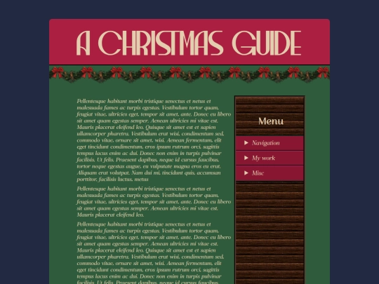 christmasguide screenshot