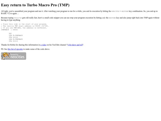 examples/easy.return.to.tmp screenshot