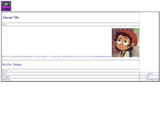 aboutme screenshot