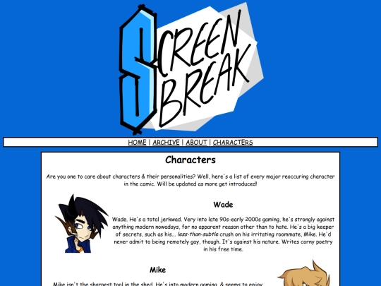 characters screenshot