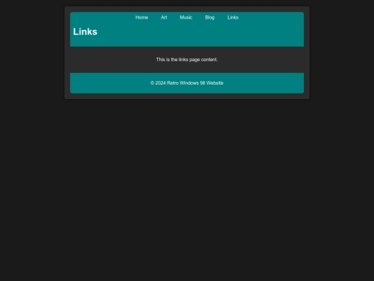 links screenshot