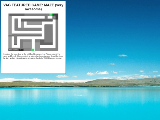 maze screenshot
