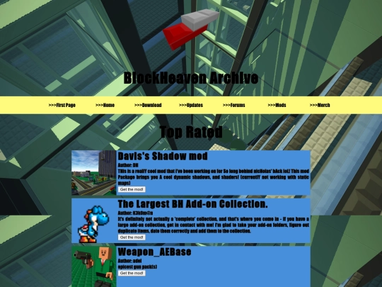 Mods screenshot