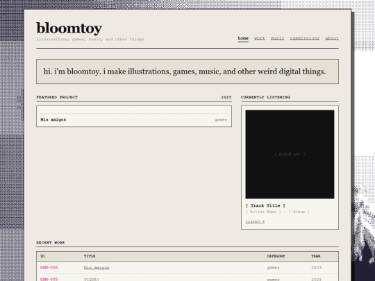 index screenshot