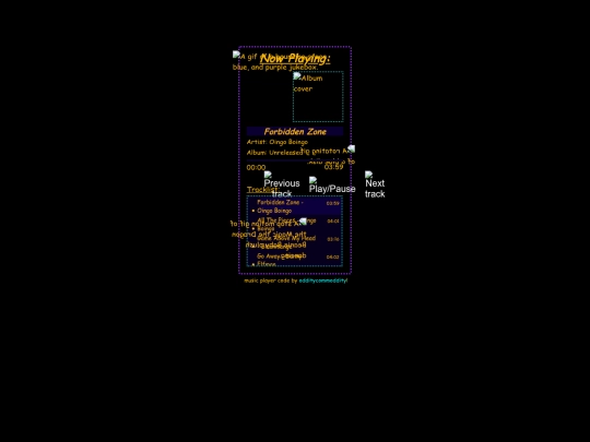 musicplayer screenshot