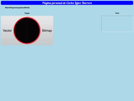 Página personal de Carlos López Barrera screenshot