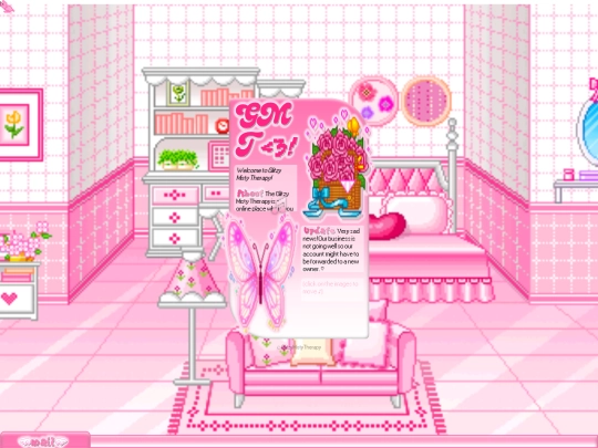 GlitzyMistyTherapy screenshot