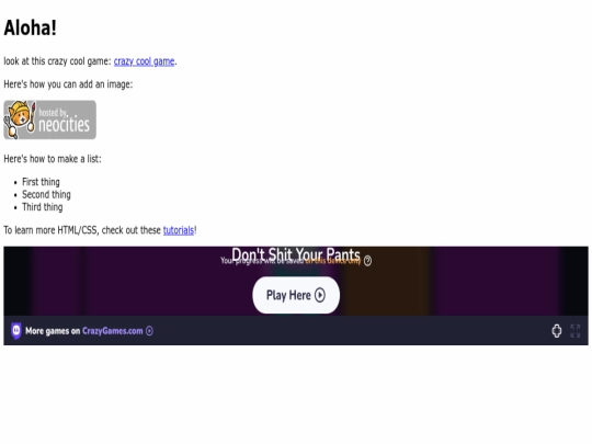 index screenshot