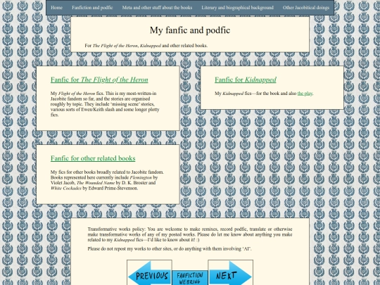 fanficandpodfic screenshot