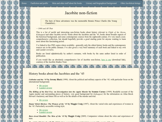 jacobitenonfiction screenshot