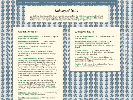 kidnappedfic screenshot