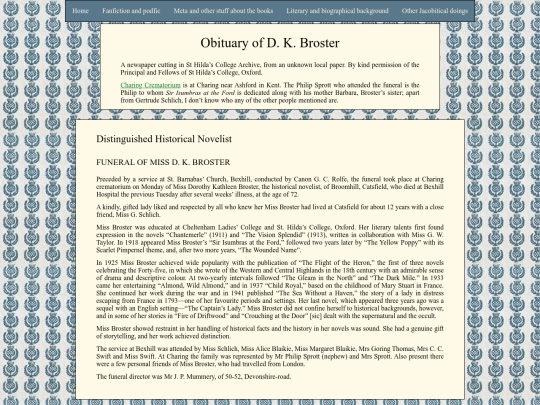 obituarybroster screenshot