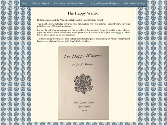 thehappywarrior screenshot