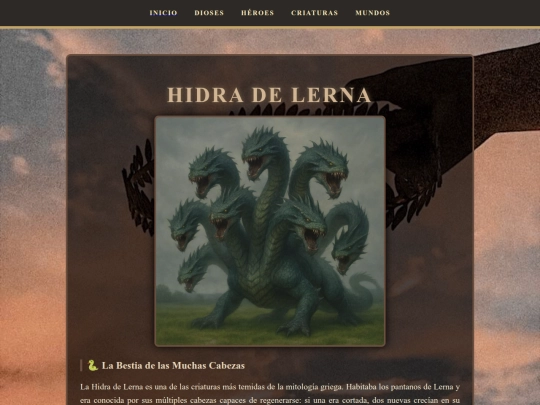 mito griego/mito griego/hidra screenshot
