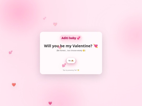 valentine screenshot
