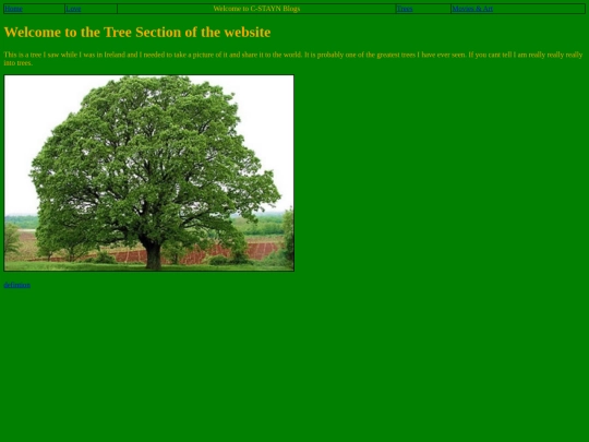 Trees screenshot