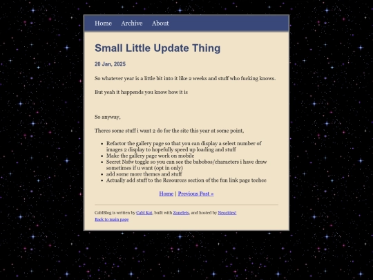 Pages/JournalPage/posts/2025-01-20-Small-Little-Update-Thing screenshot