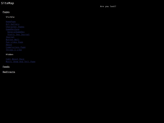Pages/SiteMap screenshot