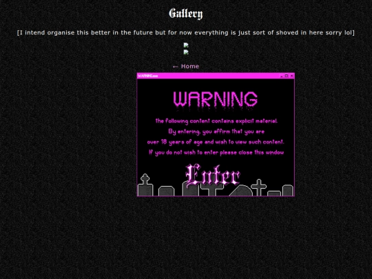 gallery/warning screenshot