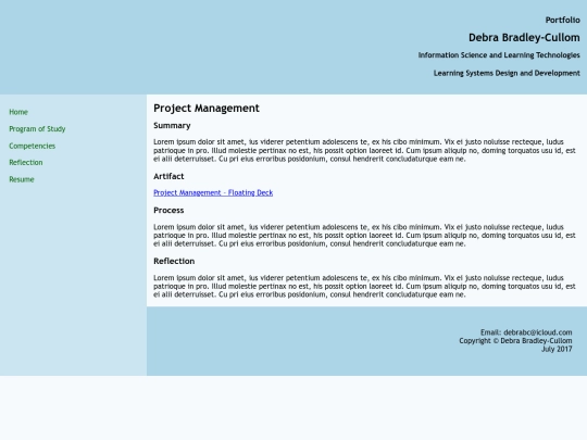 portfolio/project_management screenshot