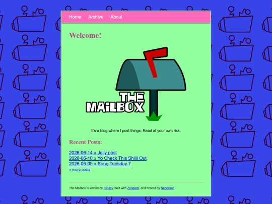 blog screenshot
